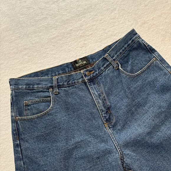 RedHead Other - Redhead Flannel Lined 36x30 BLUE Jeans Cotton‎ 5 Pocket  Mens ~ EXCELLENT